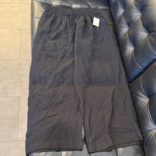 NWT A new day pull on Black Wide-Leg Pants size large