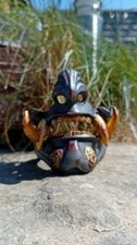 Ghost of Tsushima Yotei Menpo Oni Mask PS5 Controller Stand Blood Splattered