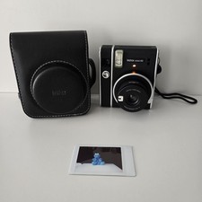 Fujifilm Instax Mini 40 Instant Camera Black and Silver Tested & Working VGC ✅