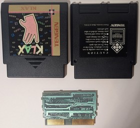 Klax Tengen Nintendo Entertainment System NES Cleaned and Tested Working
