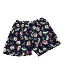 Polo Ralph Lauren Swim Trunks Polo Bear Umbrella Print Mens Large Summer Beach