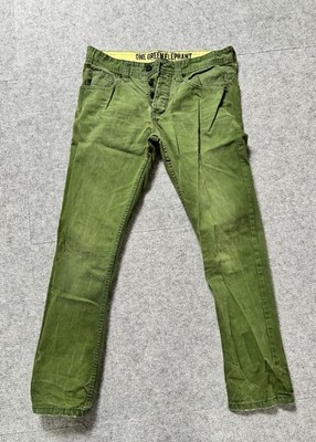 One Green Elephant Jeans Grün W32 / L32 (guter Zustand)