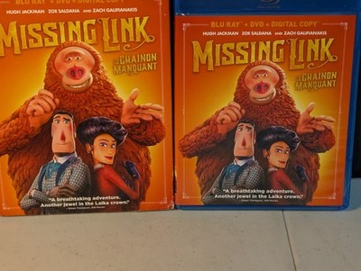 Missing Link Blu-Ray/DVD  (Usa Duty Free)