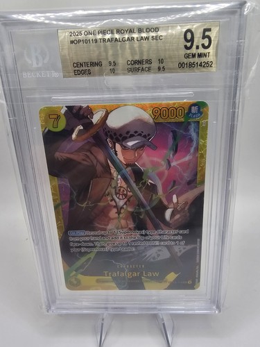 Trafalgar Law (Parallel) graded BGS 9.5 for sale on eBay