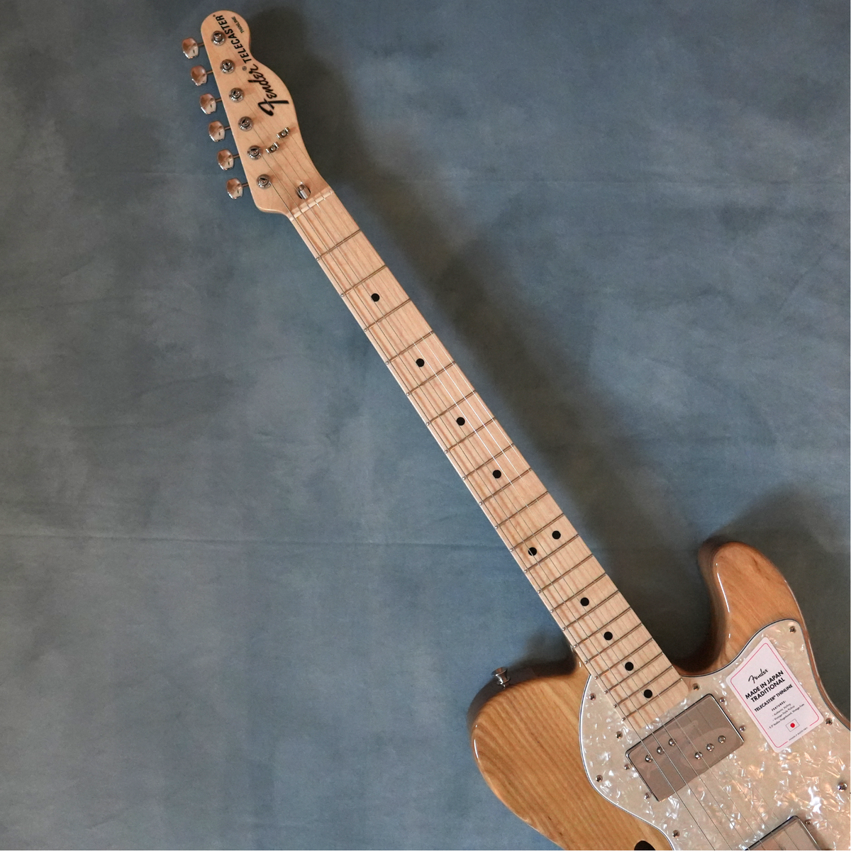 ［新品、未開封] Tele Goodbye,mytribes Fender Made in Japan Traditional 70s Telecaster Thinline Natural