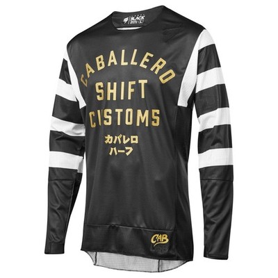 Shift 3LACK Label Caballero X Lab Motocross Jersey 2XL XXL Black