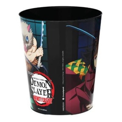 Demon Slayer Popcorn Bucket Infinity Castle The Movie Tin Tub
