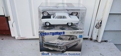 Revell 64Ford Fairlane Thunderbolt Street Burner Complete Built 124 Scale Video 