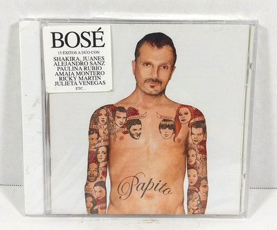 Miguel Bose Papito Album CD 2007 Warner Music Group CARSH201 New Sealed