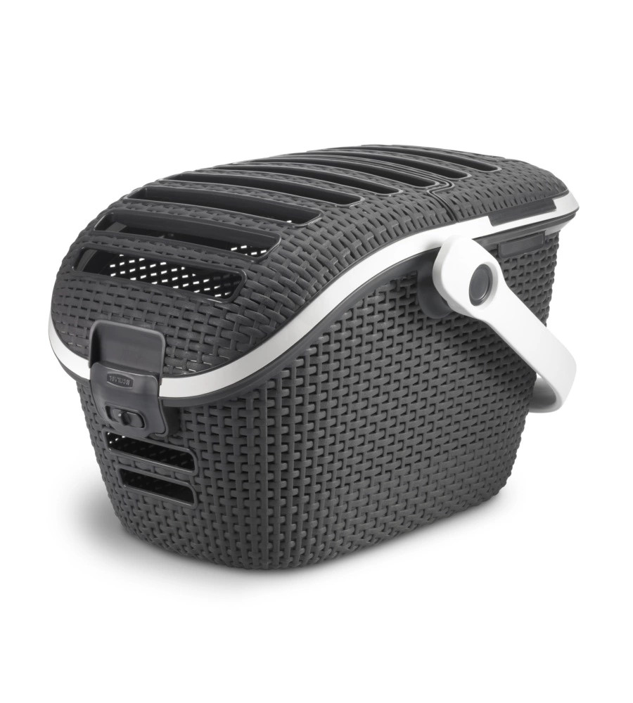 Keter Pet Carrier Resina Antracite 51x38x33 - Design Curver Esclusivo