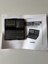 In Box Casio SF-3000 Digital Diaries From The Late 1980 s Vintage