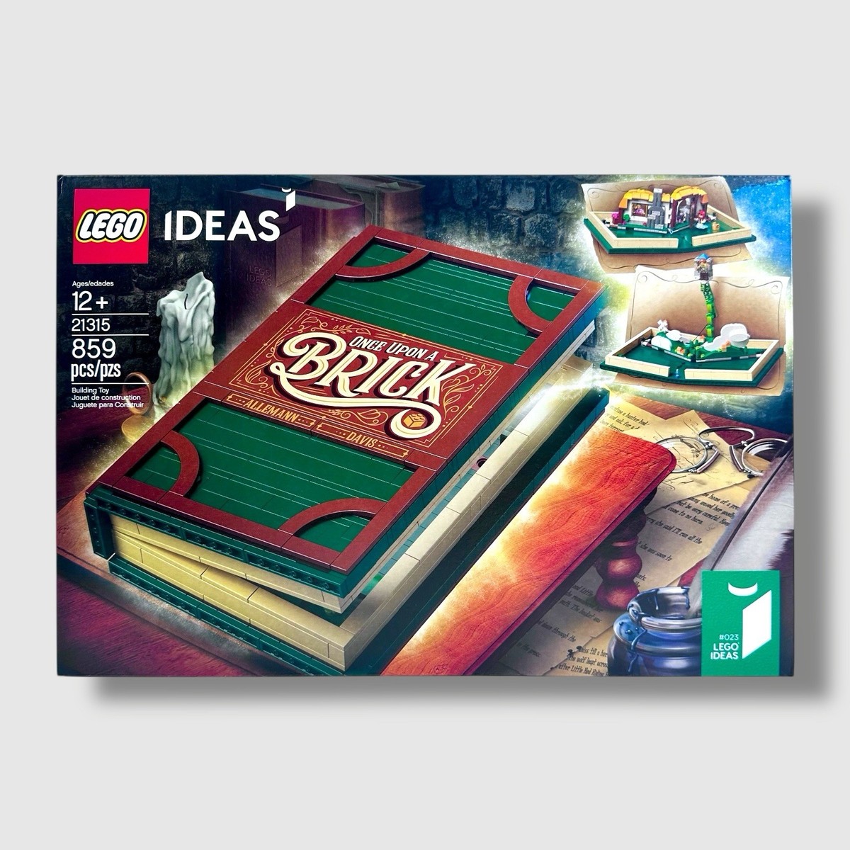 LEGO Ideas 21315 Pop-Up Book 859 Pieces Retired Set NEW Sealed Box