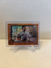 2025 Topps Chrome - Image Variation Juan Soto #200 Orange Speckle Refractor /25