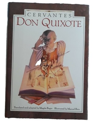 Don Quixote by Miguel de Cervantes (1991, Hardcover) Magda Bogin Transl. EXCELLE