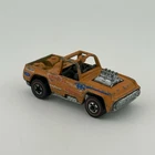 Vintage 1973 Redline Hot Wheels Baja Bruiser Mattel Orange Toy Car HK