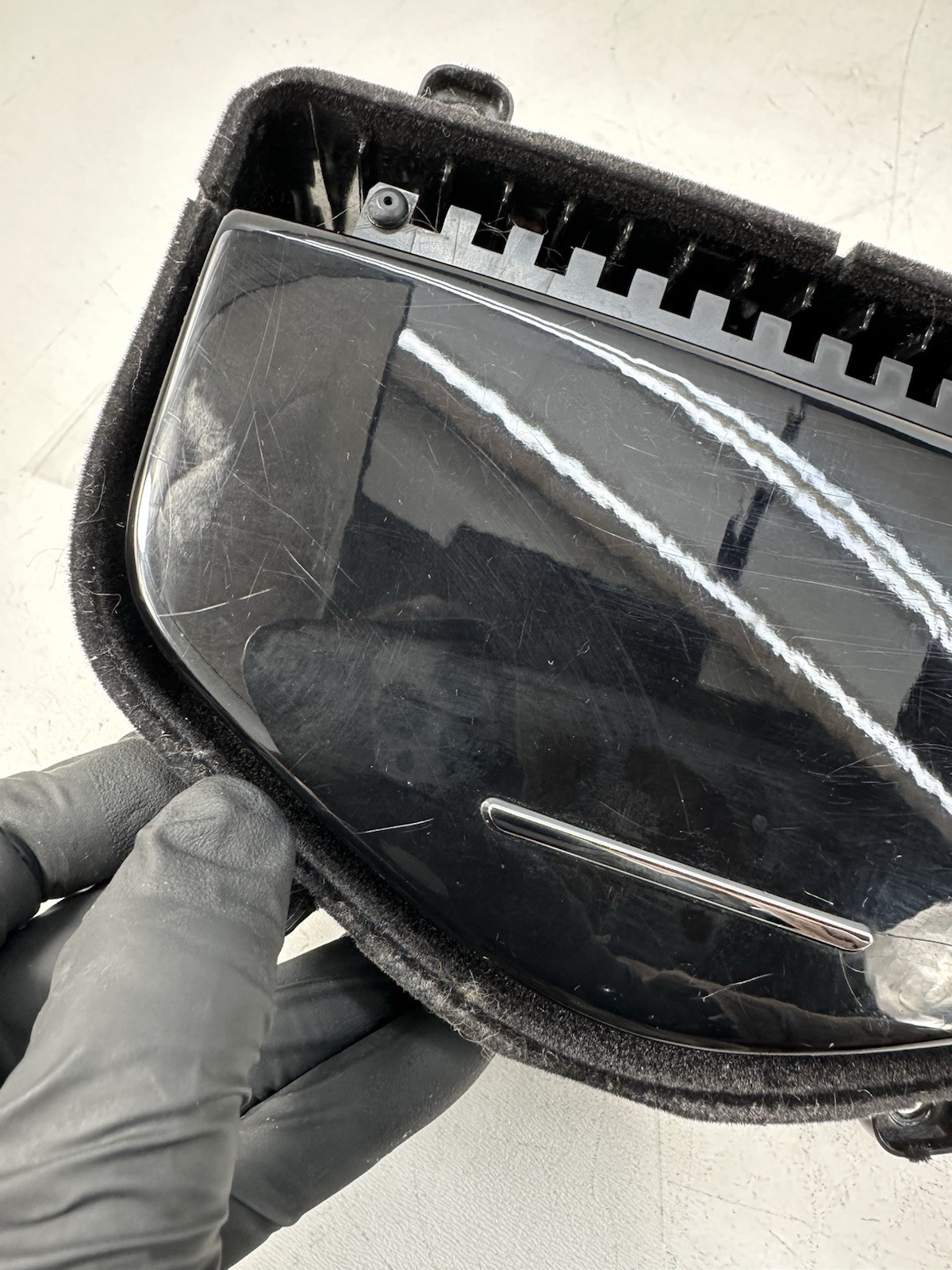 14-24 Maserati Ghibli M157 Center Console Phone Holder Compartment 670011129 OEM