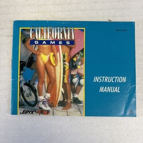 California Games - Nintendo Entertainment System Videospiel NES Originalverpackt