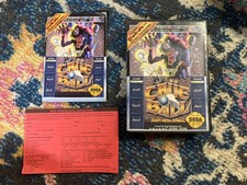 Crue Ball SEGA Genesis Authentic Case Manual Only NO GAME