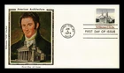 US COVER BALTIMORE CATHEDRAL AMERICAN ARCHITECTURE FDC COLORANO SILK CACHET