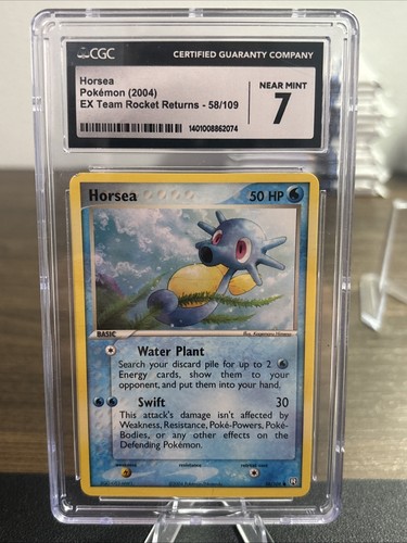 Horsea graded CGC 7 for sale on eBay