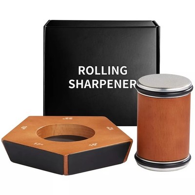 Rolling Knife Sharpener Kit mit 12° & 22° Diamond Grit Discs Sharpening System