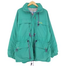 Veste Vintage Millet Pour Homme Imperméable Goretex Rares Vert Capuche Taille L