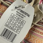 HEYDUDE Wendy Youth Boho Festival Loafer Lace Up Canvas Multi US 13 EU 32 — photo 5