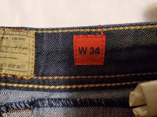 Ladies Stretch Denim Skirt 5 Pocket Sz 34 Waist QS by S. Oliver Dark Wash - Picture 5 of 7