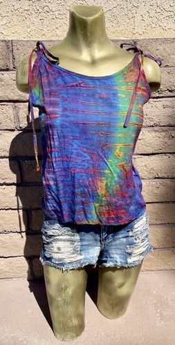 NWOT FROM Hawaii Colorful BATIK TANK TOP Size Medium - Picture 7 of 12
