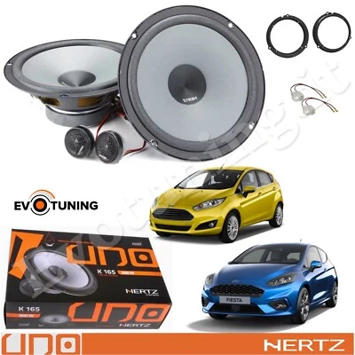 HERTZ EVOTUNING Kit 4 Casse Altoparlanti Hertz K165 Anteriori per Ford Fiesta VI VII dal 2008-24