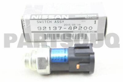 921374P200 Genuine Nissan SWITCH ASSY-PRESSURE 92137-4P200 | eBay