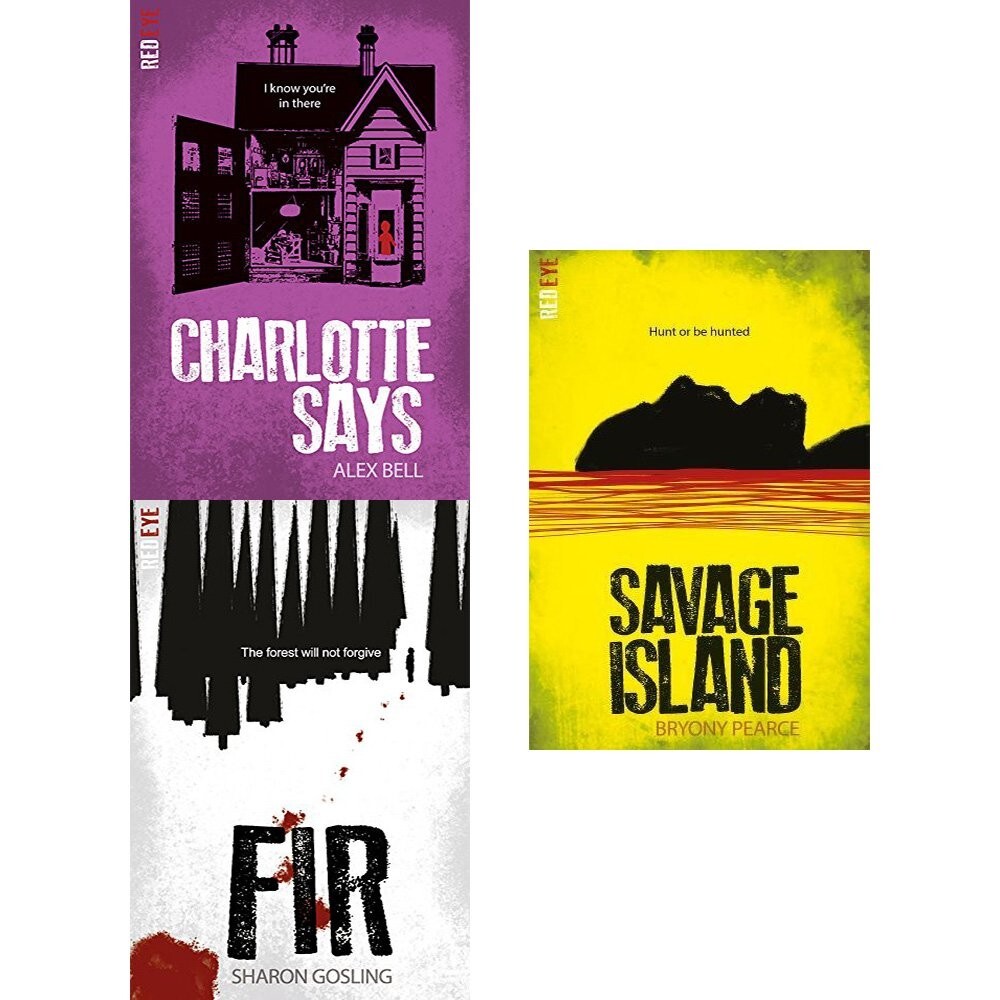 Red Eye Series 2 Collection 4 Books Set Savage Island,Fir, Charlotte Says NEW PB - Image 3