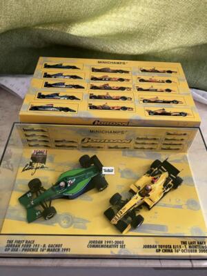 F1 MINICHAMPS 1/43 ジョーダン193＆194 F1 MINICHAMPS 1/43