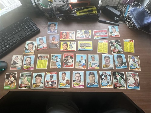 VINTAGE 50s 60s Topps Baseball SET BREAK # Estate Sale Dealer Lot First $30