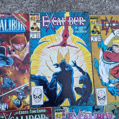 Excalibur Marvel Comics Lot Of 5 Vintage Collectors Books - Bild 3 von 6