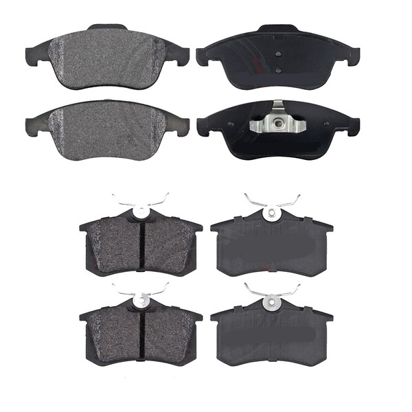 Set BeläGe Schuhe BremsbeläGe Vorne Und Hinten FüR Renault ScéNic III-image