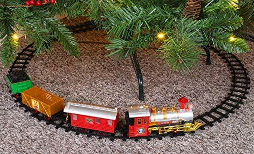 Toyland® 14 Piece Deluxe Christmas Train Set - Realistic Sound - (PM51-NDO026) - Picture 6 of 6