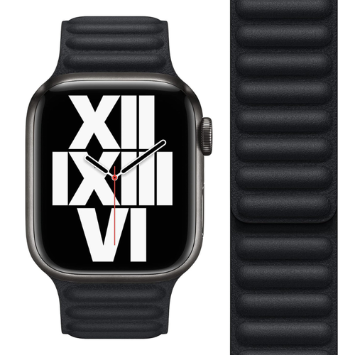 BRACELET DE MONTRE EN CUIR APPLE AUTHENTIQUE 44 MM 45 MM 40 MM 41 MM - S/M & M/L VENTE AU DÉTAIL - Photo 40 sur 55