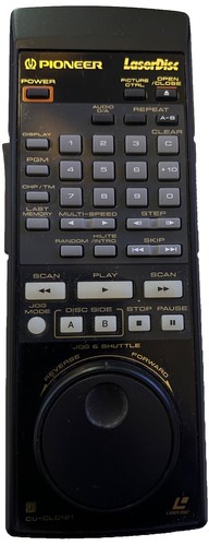 Pioneer CU-CLD121 Laserdisc Player Fernbedienung CLD-59 getestet Laser Disc sauber - Bild 1 von 4