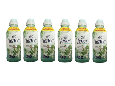 6X LENOR FRESHNESS GUARD WASCHMITTEL LIMITIERTE PROBIERGRÖßE 6X 500 ML *NEU*
