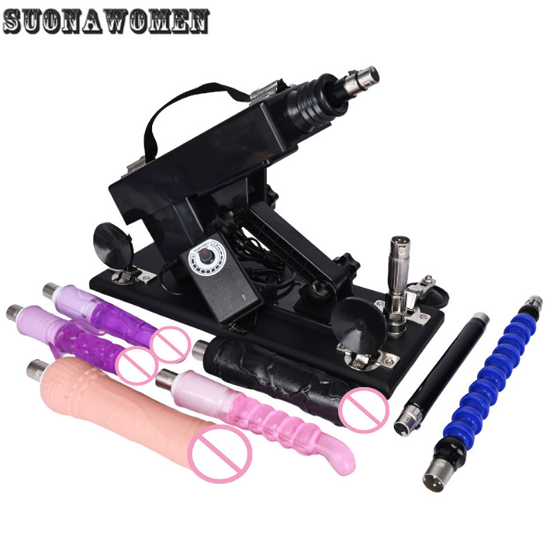 3XL Automatic Thrusting Sex Machine Gun with Pump & Dildo Attachment