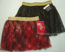 Gold Tutu Skirt Leggings Holiday Baby Girls Christmas