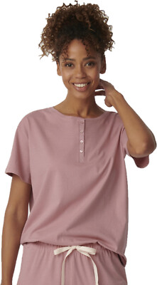 Triumph  Damen Shirt T-Shirt Größe 40 rosa reine Baumwolle Shirts Loungewear