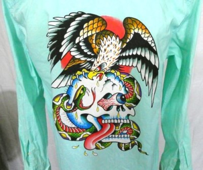 SS‼️ Ed Hardy✖️Christian audier VINTAGE CHRISTIAN AUDIGIER x ED HARDY LIMITED | Depop