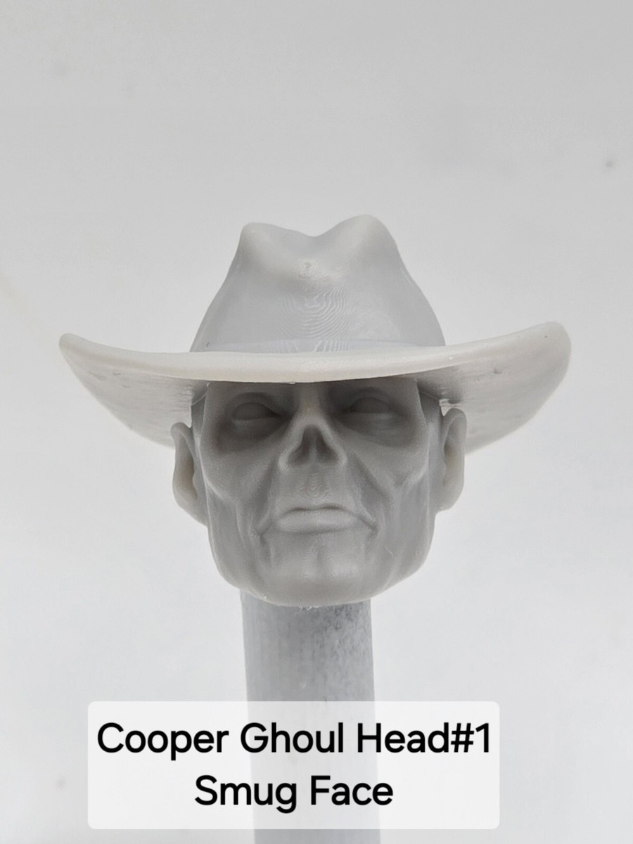 3d Print Wasteland COOPER GHOUL HEAD1 1:12 6 GI Joe ClassifiedMarvel  Legend