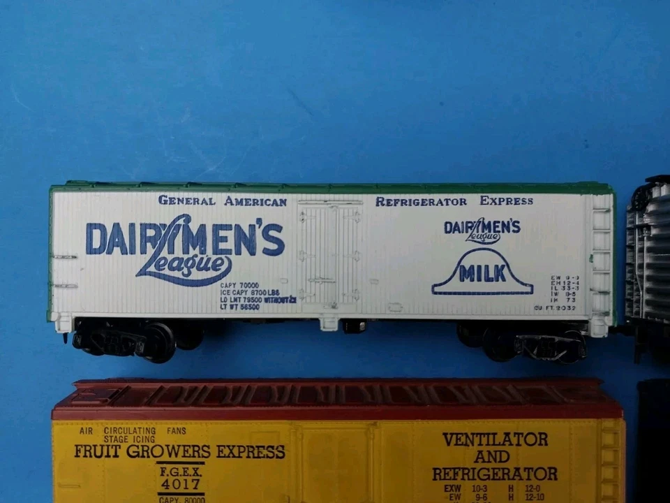 HO SCALE 1:87 Rolling Stock Lot Of 4! Dairynens Fruit Growers New Haven SP Nice - Image 2 of 4