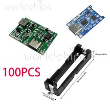 200PCS 18650 Li-ion Battery Charging Board  100PCS Battery Holder