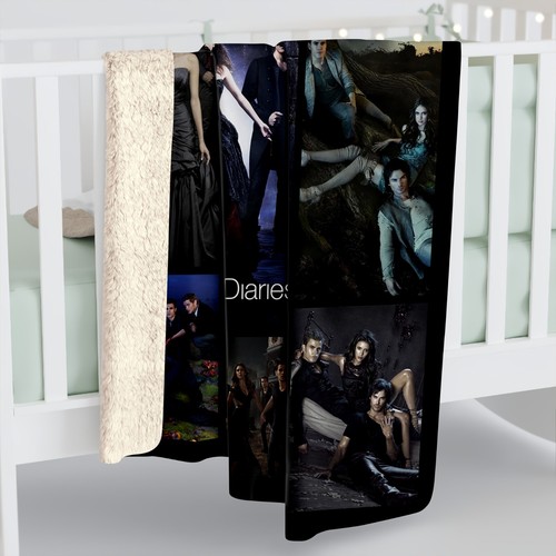 The Vampire Diaries Blankets, The Vampire Diaries Movie Fleece, Sherpa Blanket - Picture 7 of 18