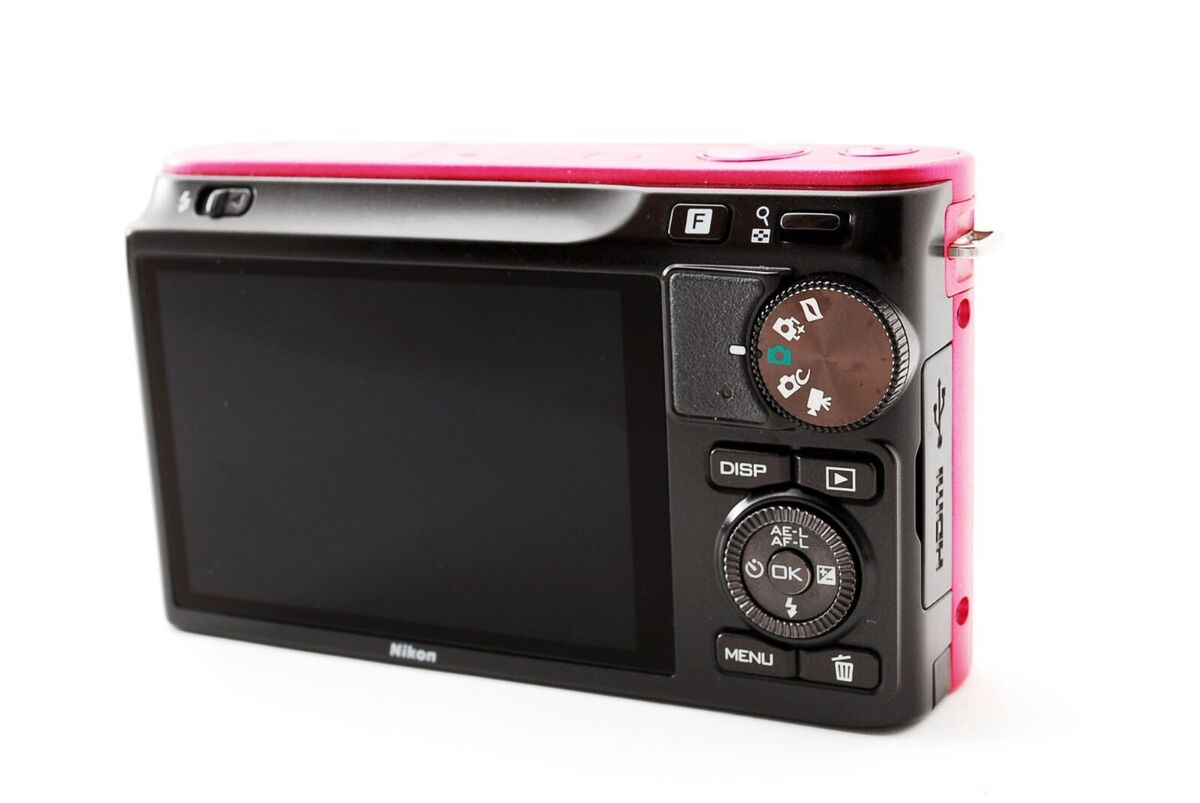 Nikon 1 J2 Mirrorless Digital Camera Body Pink Color Nikon 1 J2 Mirrorless Digital Camera Body Pink Color
