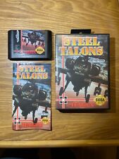 Steel Talons Sega Genesis CIB Tested and Working Case/Manual/Cart Video Game